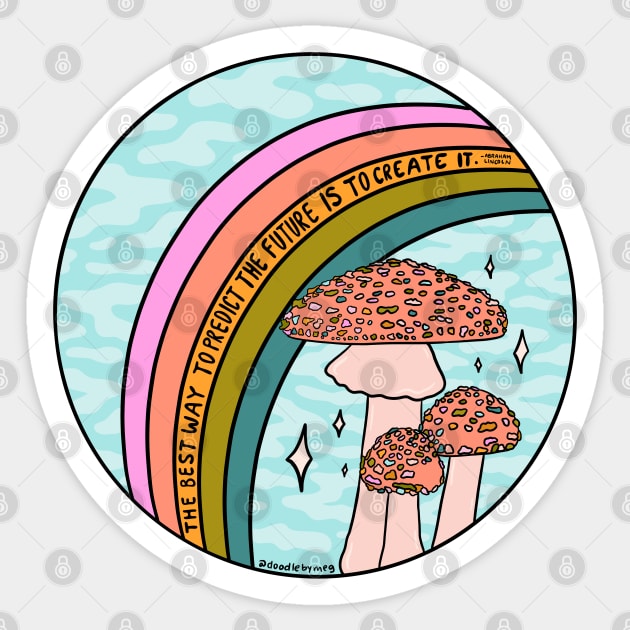 Predict the Future Sticker by Doodle by Meg